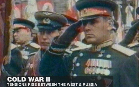 Tensions between the West and Russia reminiscent of the Cold War